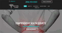 Desktop Screenshot of doctorsclinicamarillo.com